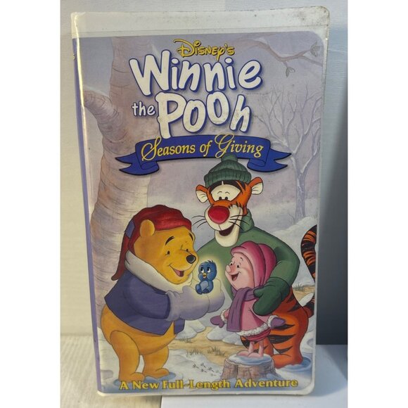 Disney Winnie The Pooh VHS Lot Spookable Pooh Seasons Of Giving The Book Of Pooh - Picture 6 of 10